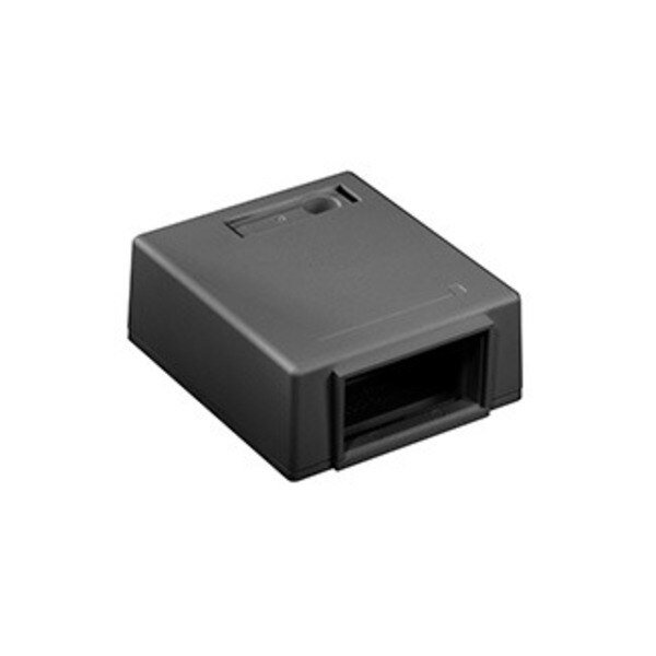 WALLPLATES SURFACE MOUNT BOX MOS PLENUM 1 UNIT BK, Leviton, Mfr#: 4M089-1EM
